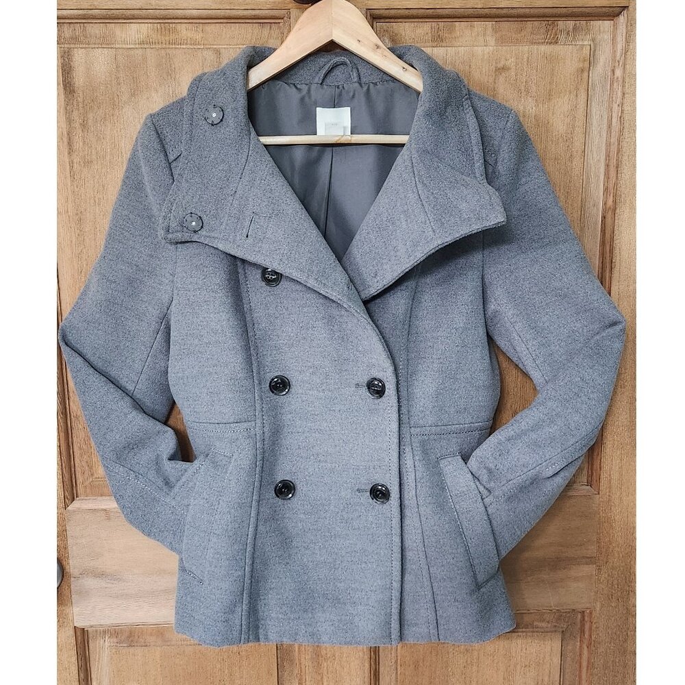 Gray Sz 6 H & M peacoat